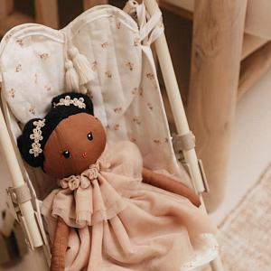 Прогулочная коляска для кукол Mrs. Ertha "Flower Buds", мириада цветов